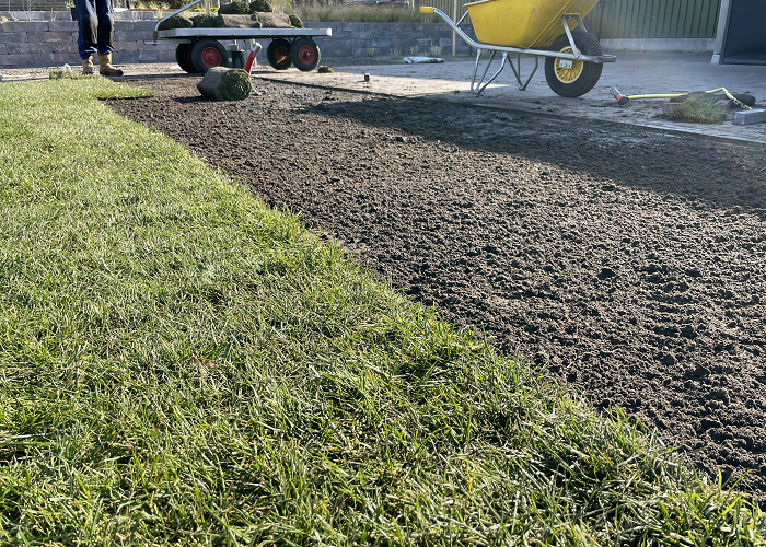 Graszoden aanleg service